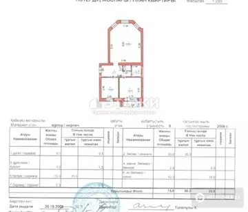 75.8 м², 2-комнатная квартира, этаж 8 из 9, 76 м², изображение - 4