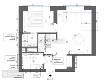 42 м², 2-комнатная квартира, этаж 9 из 9, 42 м², изображение - 15