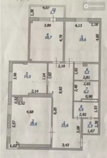 123 м², 3-комнатная квартира, этаж 6 из 12, 123 м², изображение - 9