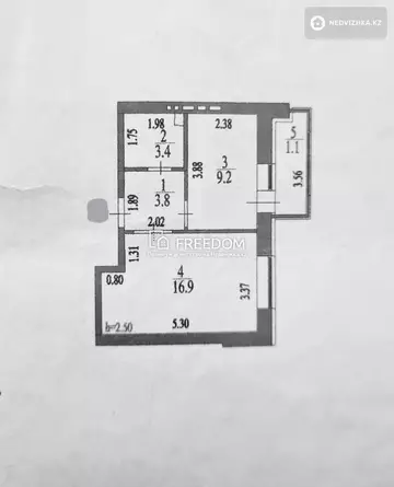 35 м², 1-комнатная квартира, этаж 6 из 7, 35 м², изображение - 6