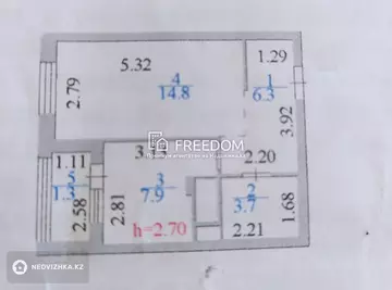 37 м², 1-комнатная квартира, этаж 6 из 10, 37 м², изображение - 0