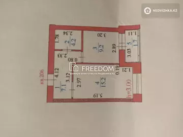 37.4 м², 1-комнатная квартира, этаж 8 из 10, 37 м², изображение - 2