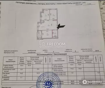 86 м², 3-комнатная квартира, этаж 5 из 8, 86 м², изображение - 7