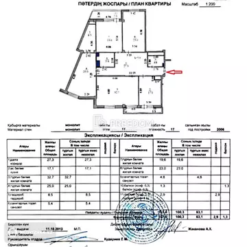 167 м², 4-комнатная квартира, этаж 11 из 17, 167 м², изображение - 30