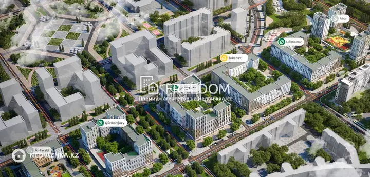 62.45 м², 2-комнатная квартира, этаж 15 из 16, 62 м², изображение - 1