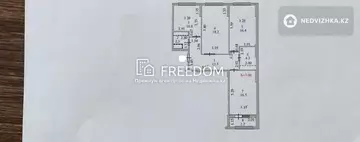 83 м², 3-комнатная квартира, этаж 3 из 18, 83 м², изображение - 0