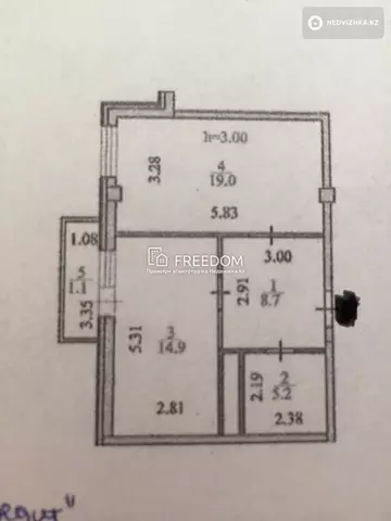 48.9 м², 1-комнатная квартира, этаж 7 из 12, 49 м², изображение - 5