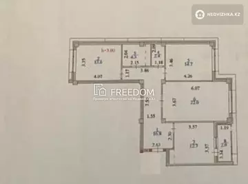 89 м², 3-комнатная квартира, этаж 2 из 9, 89 м², изображение - 0