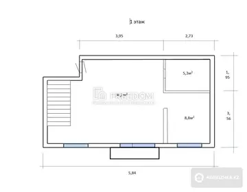 105 м², 4-комнатная квартира, этаж 5 из 6, 105 м², изображение - 13