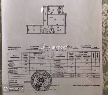 108.9 м², 3-комнатная квартира, этаж 5 из 11, 109 м², изображение - 35