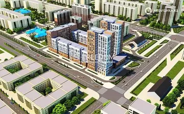 62.55 м², 2-комнатная квартира, этаж 16 из 23, 63 м², изображение - 2