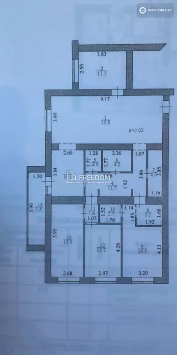 132 м², 5-комнатная квартира, этаж 4 из 10, 132 м², изображение - 21