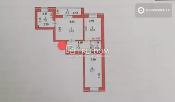 70 м², 3-комнатная квартира, этаж 1 из 9, 70 м², изображение - 0