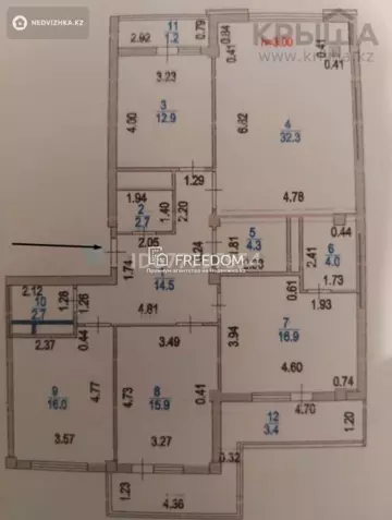 130 м², 4-комнатная квартира, этаж 6 из 12, 130 м², изображение - 5