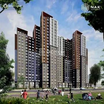 1-комнатная квартира, этаж 4 из 9, 50 м²