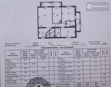 129.4 м², 3-комнатная квартира, этаж 2 из 7, 129 м², изображение - 24