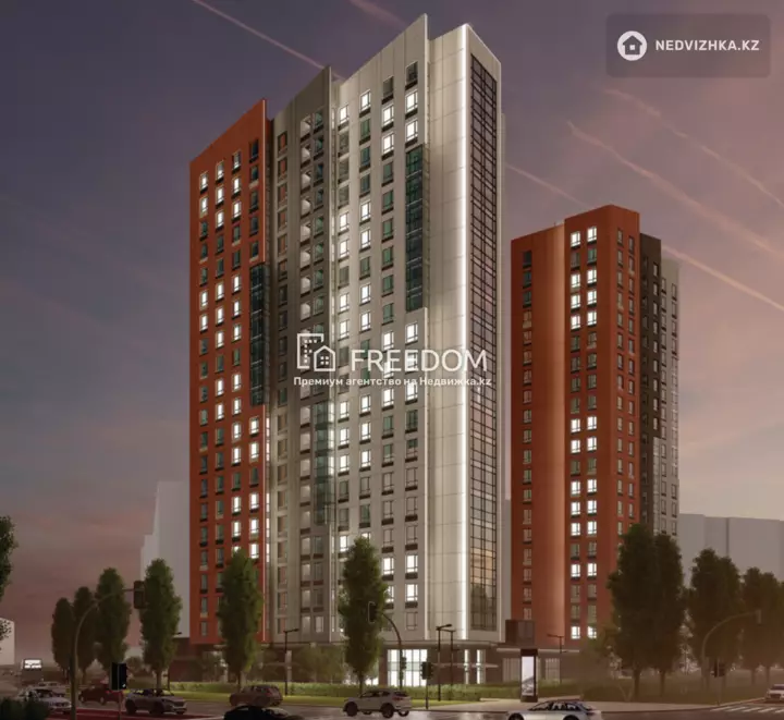 93.65 м², 3-комнатная квартира, этаж 21 из 21, 94 м², изображение - 1