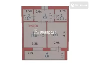 41 м², 1-комнатная квартира, этаж 3 из 10, 41 м², изображение - 30