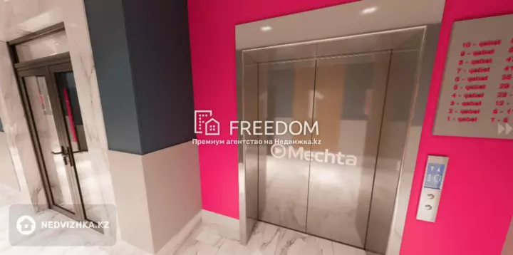 68 м², 2-комнатная квартира, этаж 9 из 10, 68 м², изображение - 1