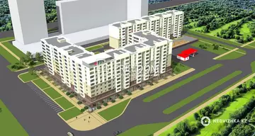 64.6 м², 2-комнатная квартира, этаж 10 из 10, 65 м², изображение - 1