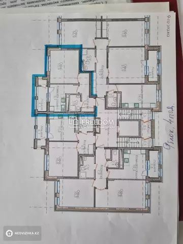 39 м², 1-комнатная квартира, этаж 9 из 9, 39 м², изображение - 3