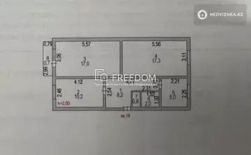 61.2 м², 3-комнатная квартира, этаж 2 из 2, 61 м², изображение - 8