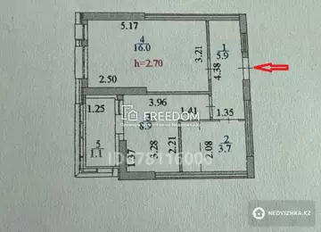 36 м², 1-комнатная квартира, этаж 3 из 24, 36 м², изображение - 0