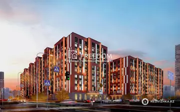 45 м², 1-комнатная квартира, этаж 9 из 9, 45 м², изображение - 2