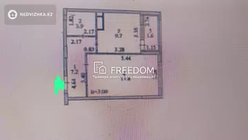 1-комнатная квартира, этаж 4 из 16, 40 м²