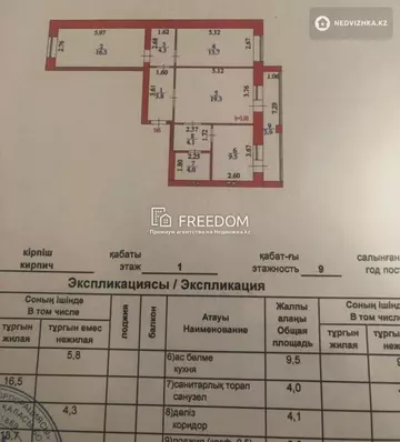 85 м², 3-комнатная квартира, этаж 1 из 9, 85 м², изображение - 17