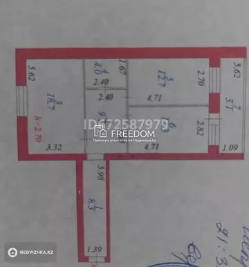 69 м², 2-комнатная квартира, этаж 1 из 8, 69 м², изображение - 4