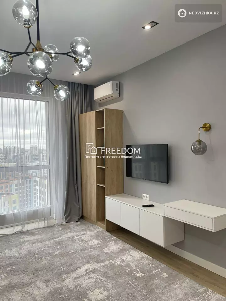 57 м², 2-комнатная квартира, этаж 17 из 18, 57 м², изображение - 1