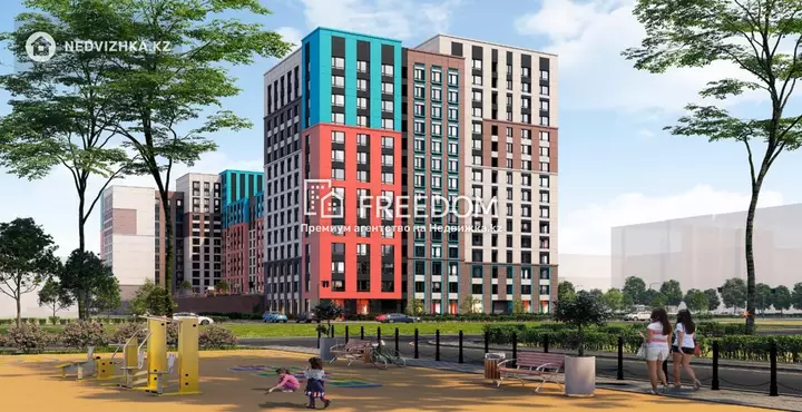 41.1 м², 1-комнатная квартира, этаж 3 из 12, 41 м², изображение - 1