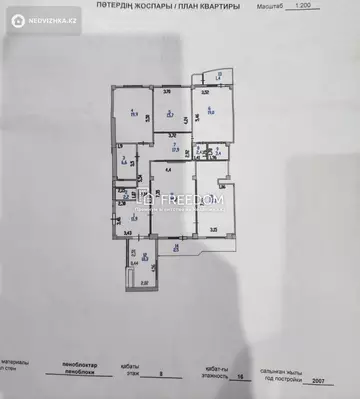 170.5 м², 5-комнатная квартира, этаж 8 из 16, 170 м², изображение - 6