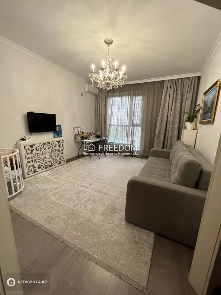 47 м², 1-комнатная квартира, этаж 2 из 9, 47 м², изображение - 1