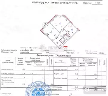 59 м², 2-комнатная квартира, этаж 2 из 16, 59 м², изображение - 19