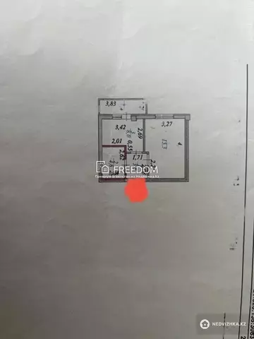 34 м², 1-комнатная квартира, этаж 5 из 8, 34 м², изображение - 3