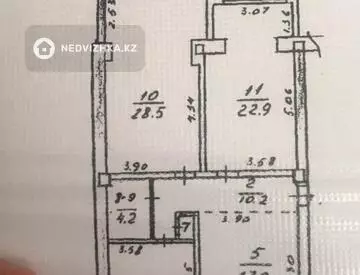 100 м², 3-комнатная квартира, этаж 2 из 5, 100 м², изображение - 5