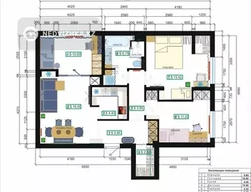 75.3 м², 3-комнатная квартира, этаж 2 из 12, 75 м², изображение - 28