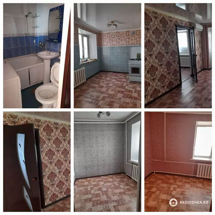 60 м², 3-комнатная квартира, этаж 4 из 4, 60 м², изображение - 1