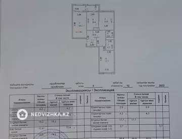 86.5 м², 3-комнатная квартира, этаж 5 из 12, 86 м², изображение - 1