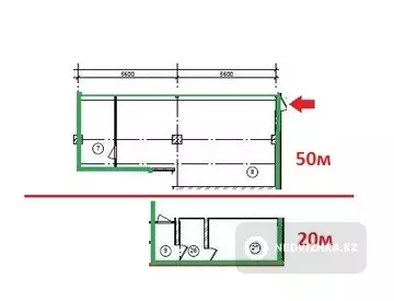 Торговое помещение, этаж 1 из 9, 70 м²