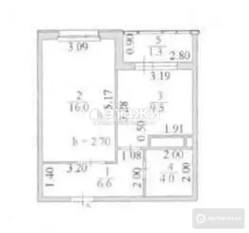 37.4 м², 1-комнатная квартира, этаж 1 из 12, 37 м², изображение - 39