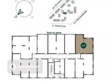 51 м², 2-комнатная квартира, этаж 15 из 15, 51 м², изображение - 0