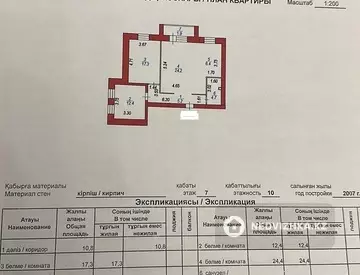 78 м², 3-комнатная квартира, этаж 7 из 9, 78 м², изображение - 21