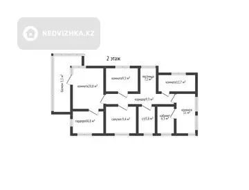 255 м², 5-комнатный дом, 10 соток, 255 м², изображение - 25