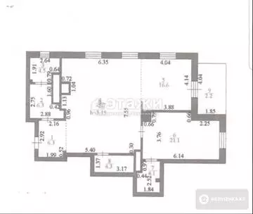3-комнатная квартира, этаж 6 из 6, 111 м²
