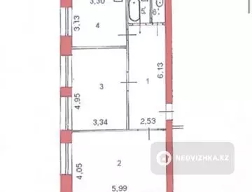 70.9 м², 2-комнатная квартира, этаж 2 из 2, 71 м², изображение - 10