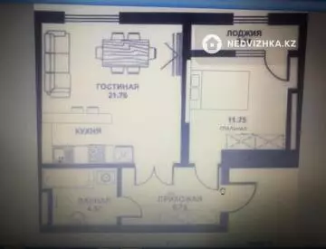 48.8 м², 1-комнатная квартира, этаж 11 из 13, 49 м², изображение - 8