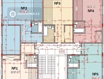 1-комнатная квартира, этаж 3 из 3, 37 м²